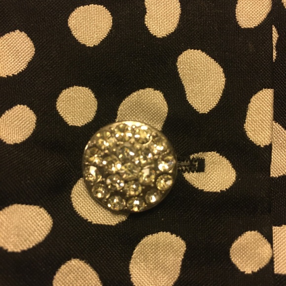 Teri Jon size 6 A-Line black and white animal print dress - Picture 6 of 8